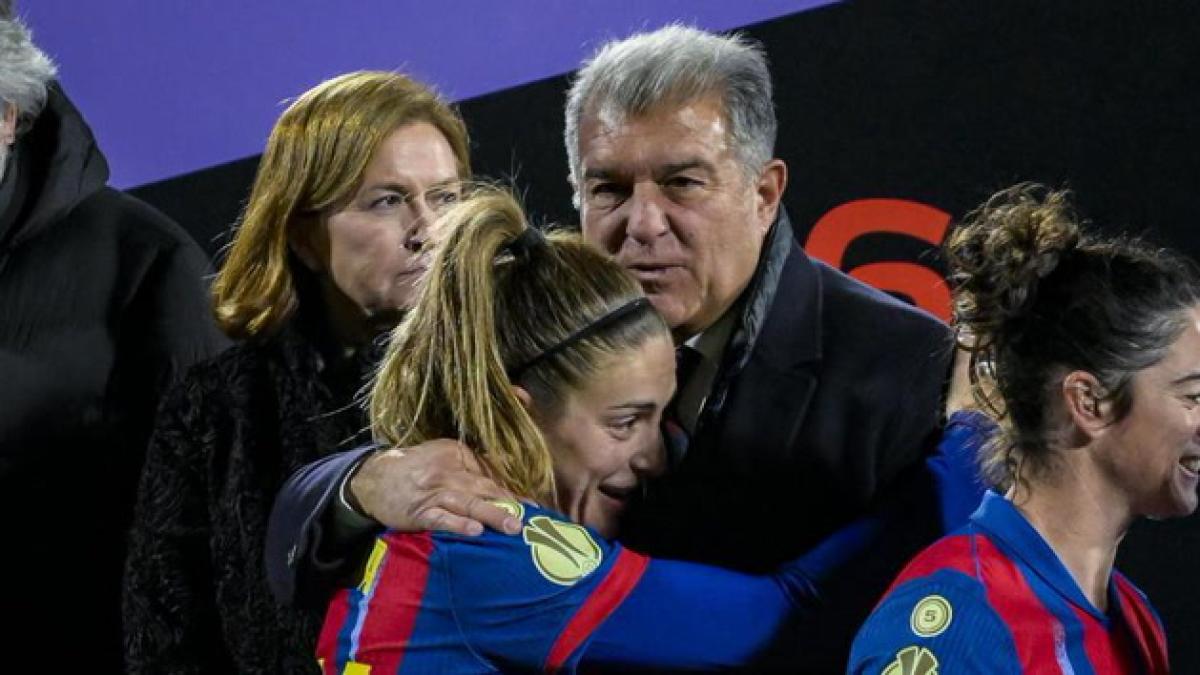 Duro mensaje de Laporta a Dro y flores para Alexia sobre su futuro