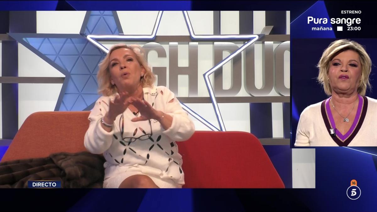 Polémica en el clan Campos con discusión en directo entre Carmen Borrego y Terelu Campos: ¡Cállate, tía!