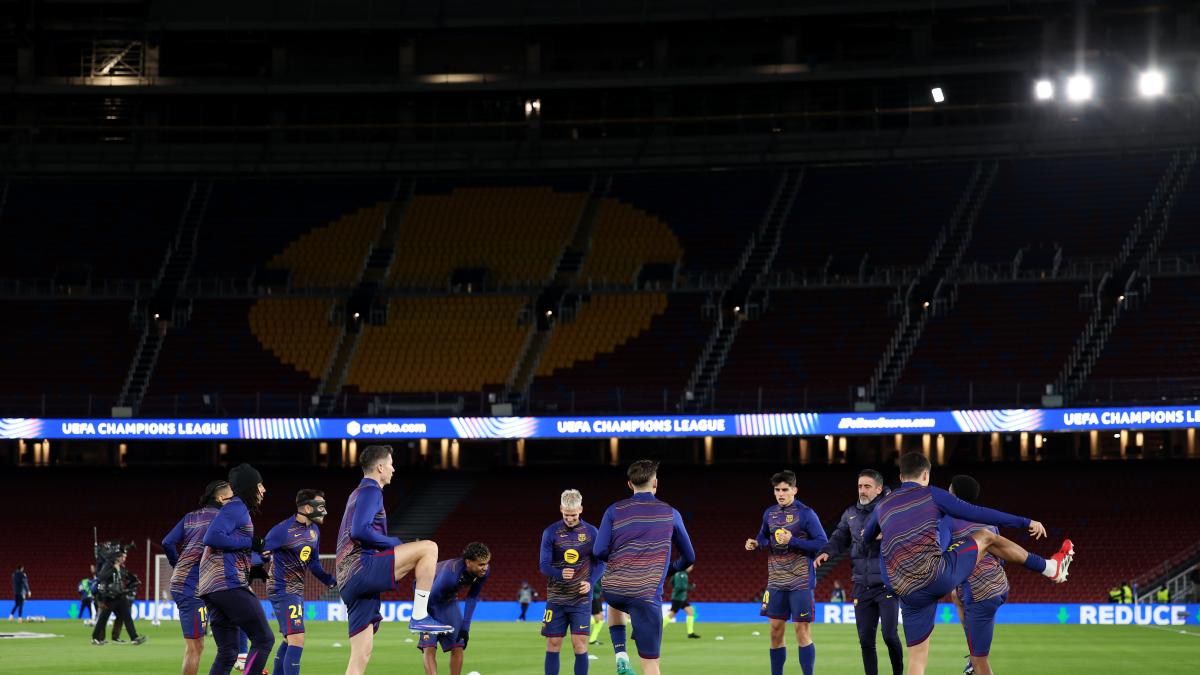 El 1x1 del Barça ante el Copenhague al descanso