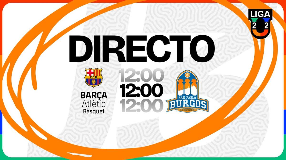 Barça Atlètic – Burgos, grupo A de la Liga U 2025-26