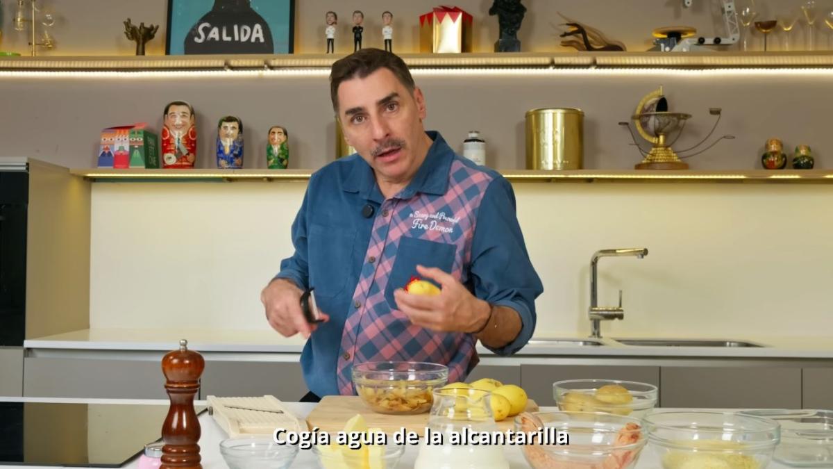 Jordi Roca, cocinero catalán: Las patatas más ricas no se cocinan con piel, sino con panceta y nata