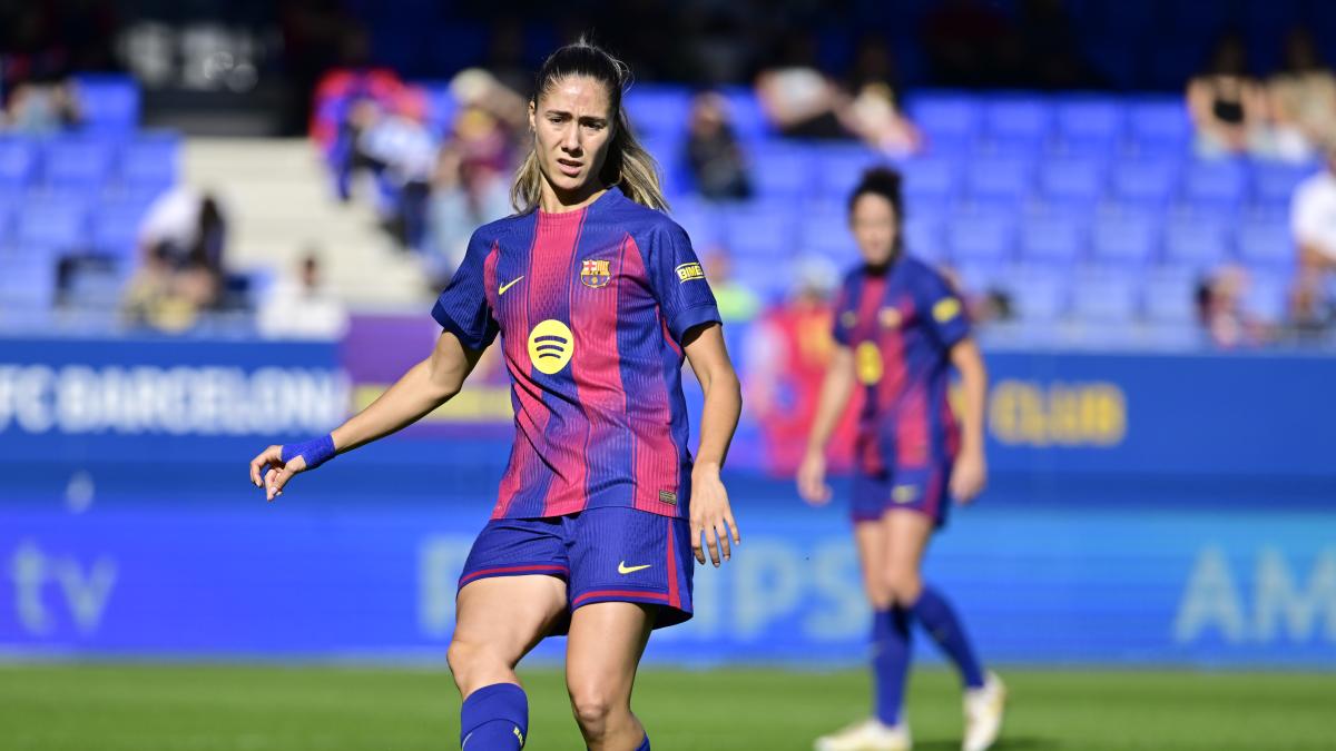 Laia Aleixandri y Mapi León, cara y cruz en la enfermería del Barça