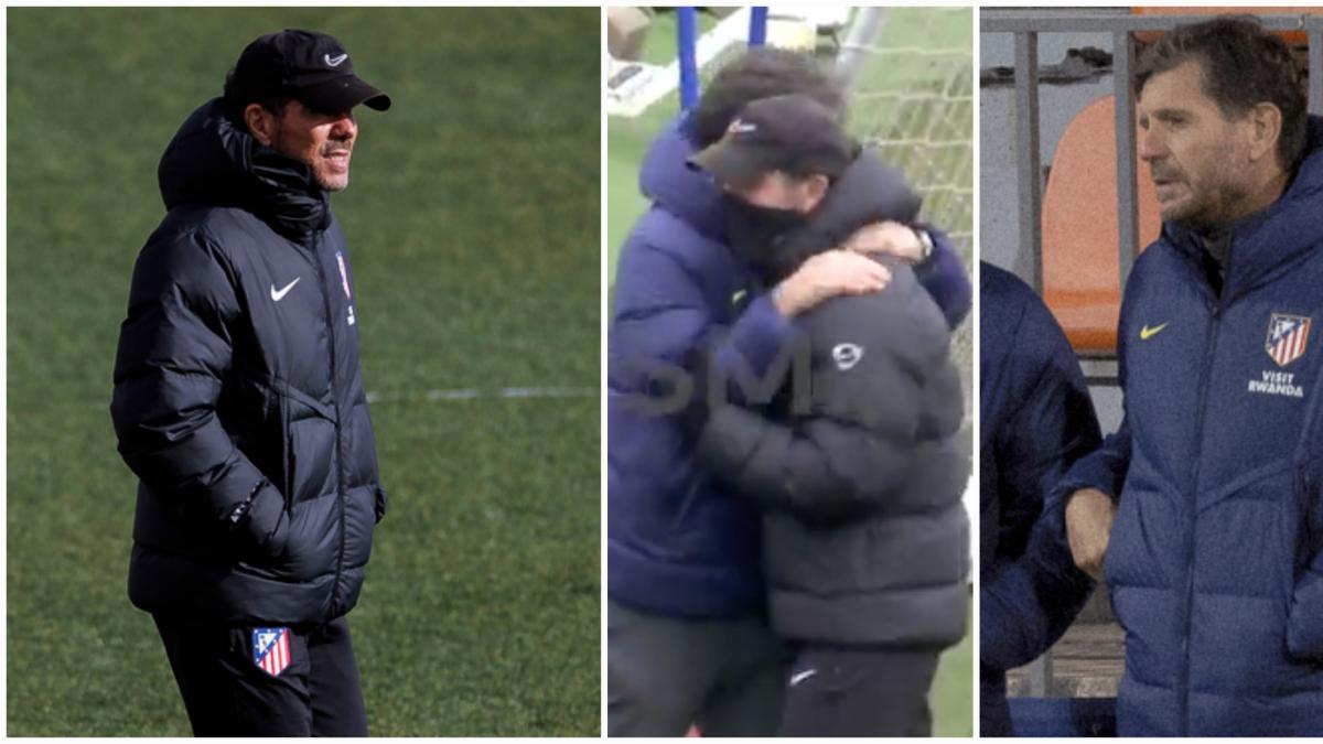 El comentado abrazo de Alemany y Simeone, para cerrar el convulso mercado de fichajes