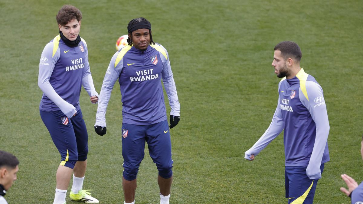 Los fichaje del Atlético, listos para medirse al Betis en la Copa del Rey Mapfre