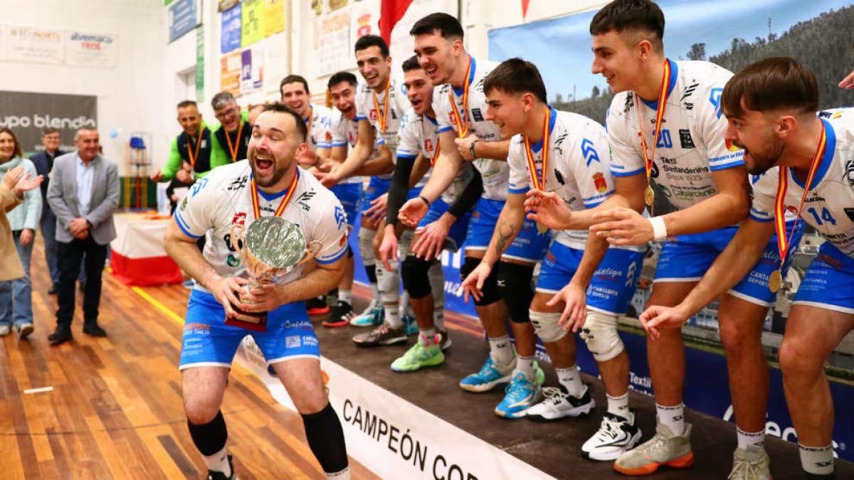 La Superliga de voleibol, el objetivo del Textil Santanderina tras la Copa del Príncipe