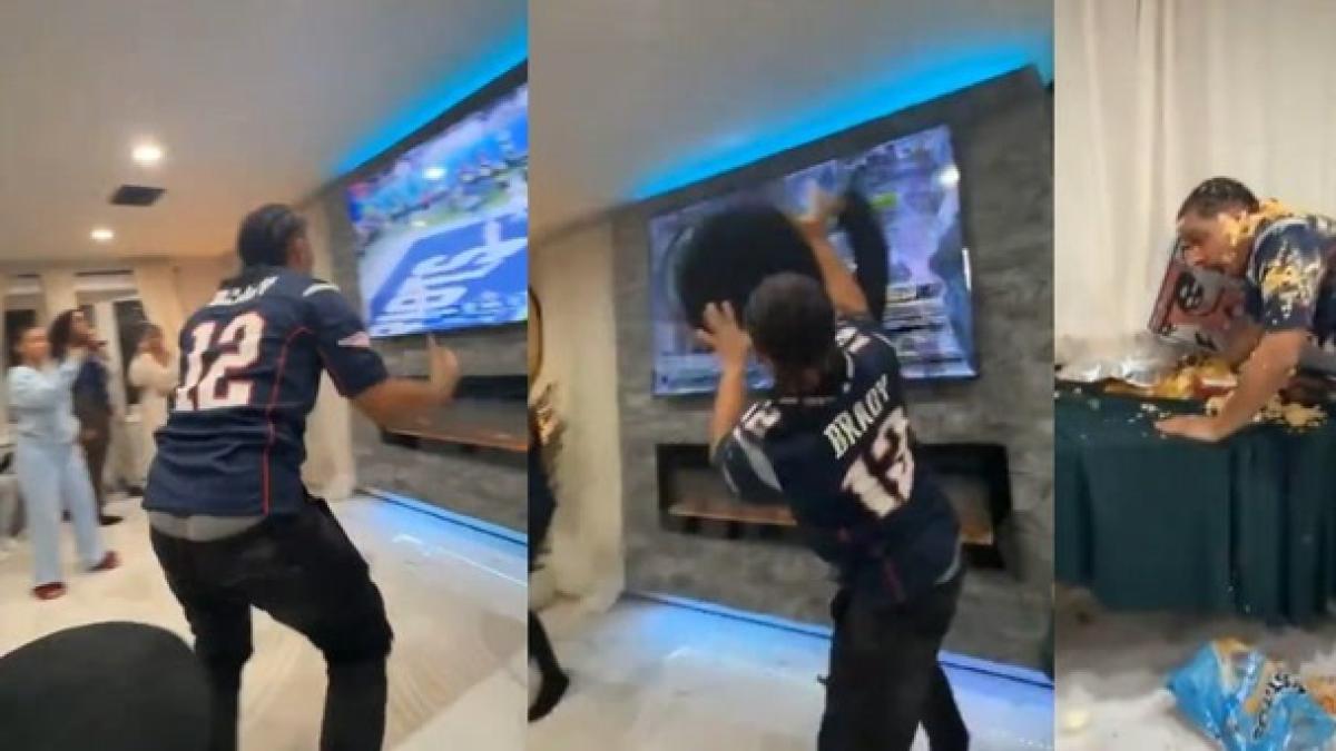 El vídeo que arrasa en redes: la surrealista pelea entre amigos tras el final de la Super Bowl