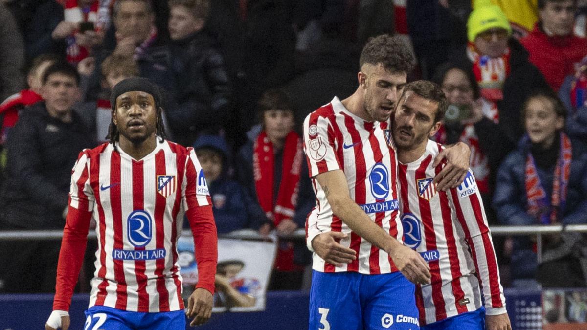 Griezmann sigue fiel a su cita con el gol tras una contra perfecta iniciada por Musso
