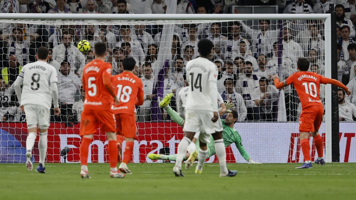 Invitado sorpresa en el palco del Madrid durante el duelo ante la Real Sociedad