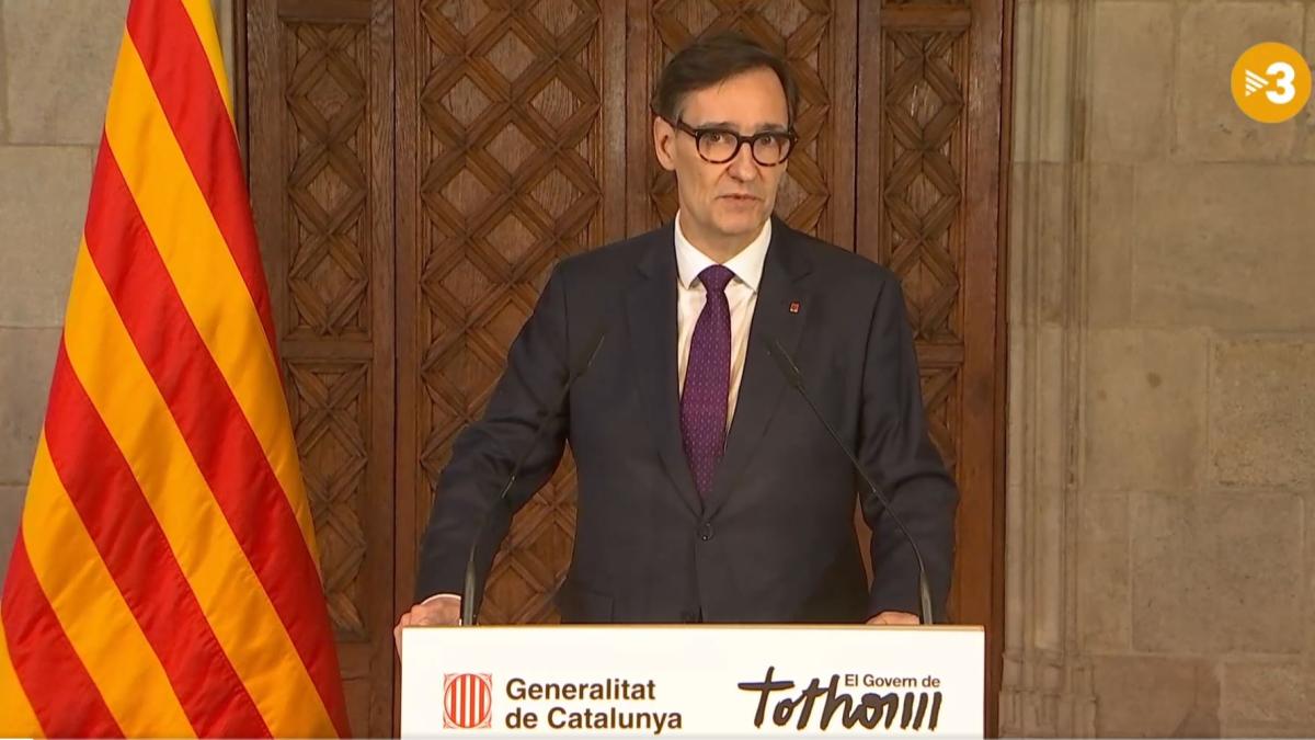 Salvador Illa vuelve al mando del Govern tras un mes de baja médica: Sé lo que Catalunya necesita, es el momento de ofrecer soluciones