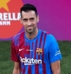 Sergio Busquets, con la camiseta del Barcelona