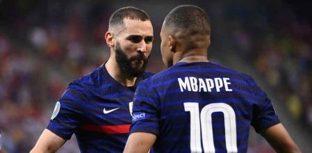 MBappe y Benzema