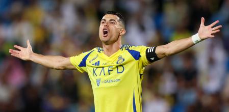 Cristiano Ronaldo, delantero del Al Nassr.