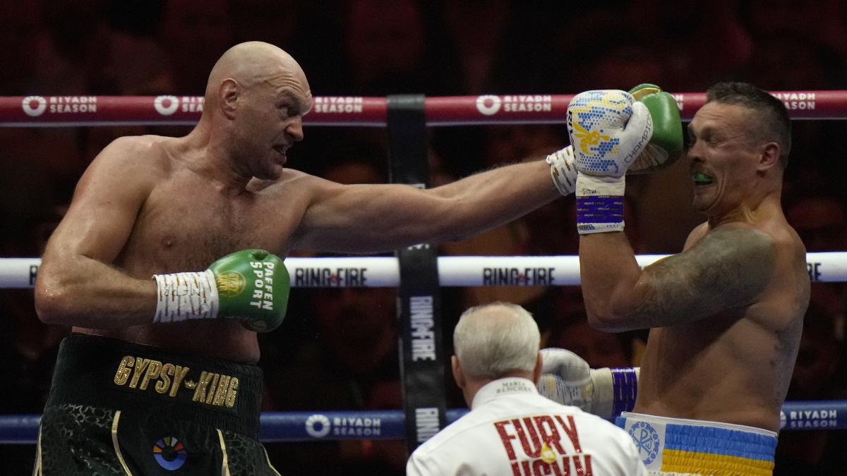 Fury vs Usyk 2 tendrá un condimento extra: la Inteligencia Artificial debutará en el boxeo