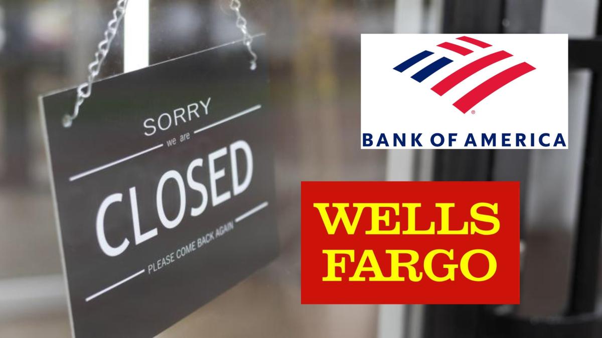 Ya es oficial, Wells Fargo, Bank of America y otros bancos cerrarán por este motivo en Estados Unidos